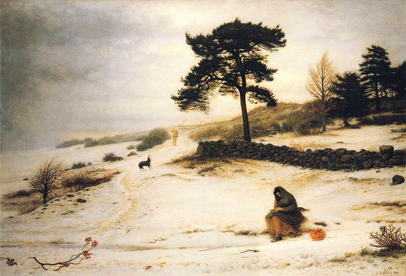 Sir John Everett Millais Blow Thou Winter Wind China oil painting art
